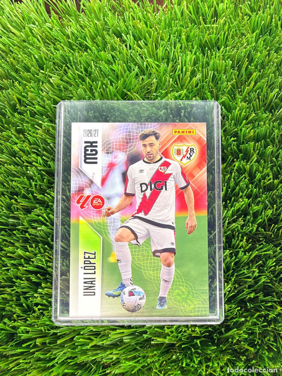 Cromos de f&uacute;tbol: N&ordm; 301 Unai L&oacute;pez Rayo Vallecano Megacracks 26 27