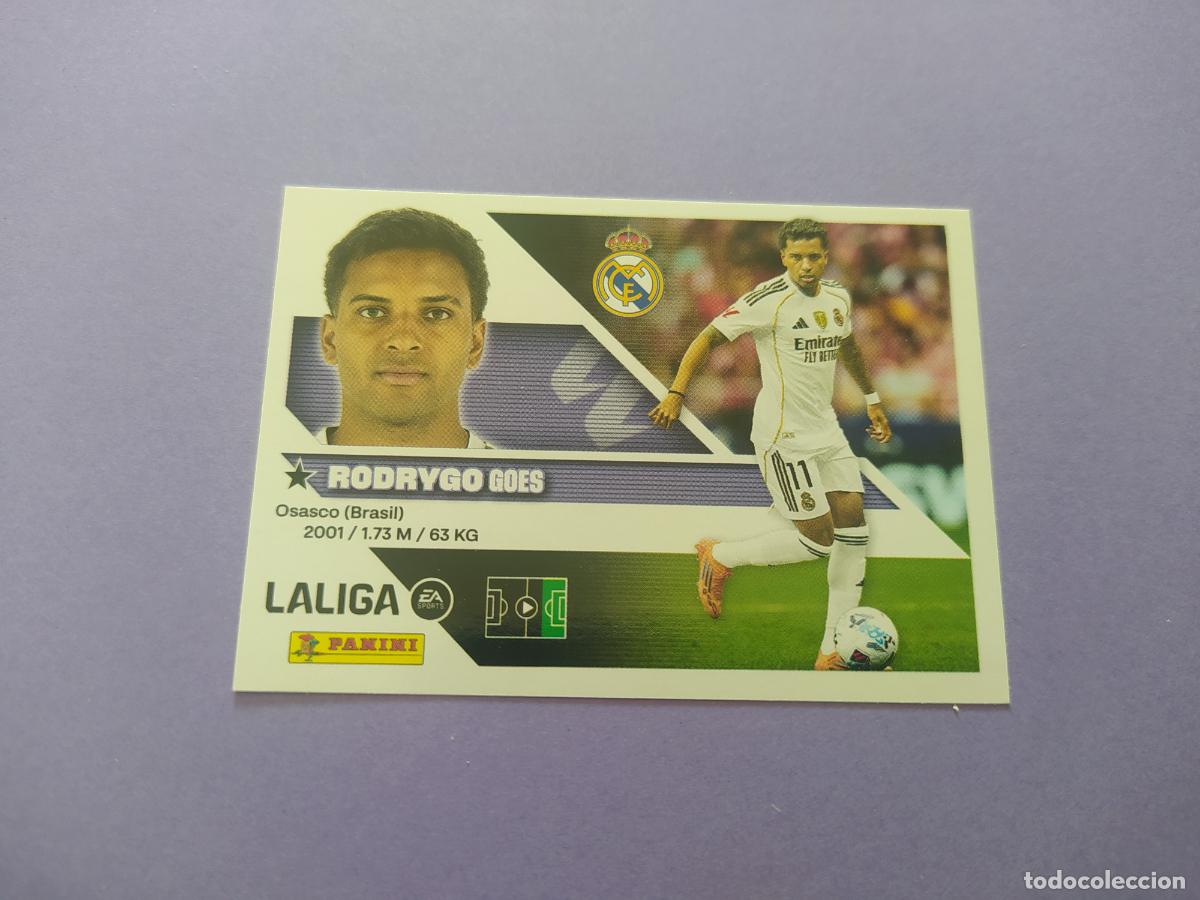 Cromos de f&uacute;tbol: LIGA ESTE 2026 2027 26 27 NUEVO - REAL MADRID N&ordm; 18 RODRYGO