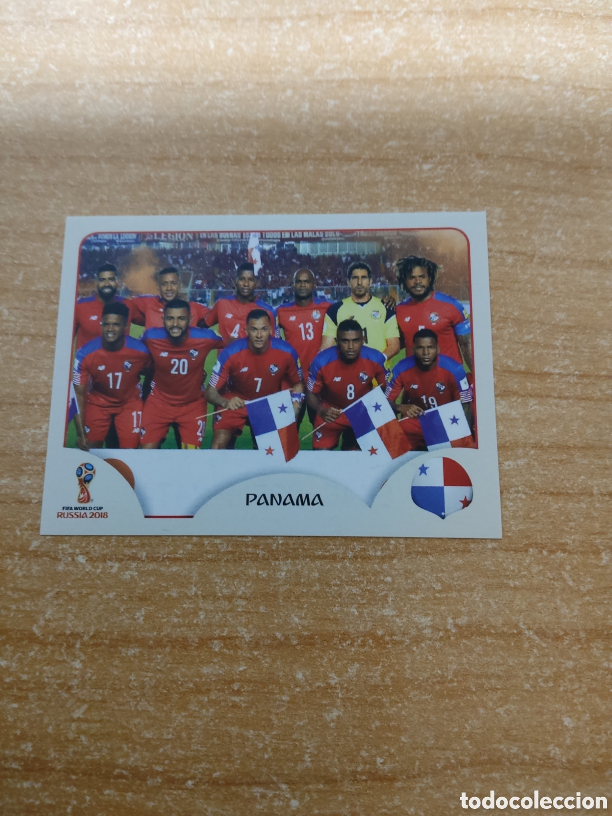 Cromos de f&uacute;tbol: 533 PLANTILLA PANAMA MUNDIAL 2018 RUSSIA