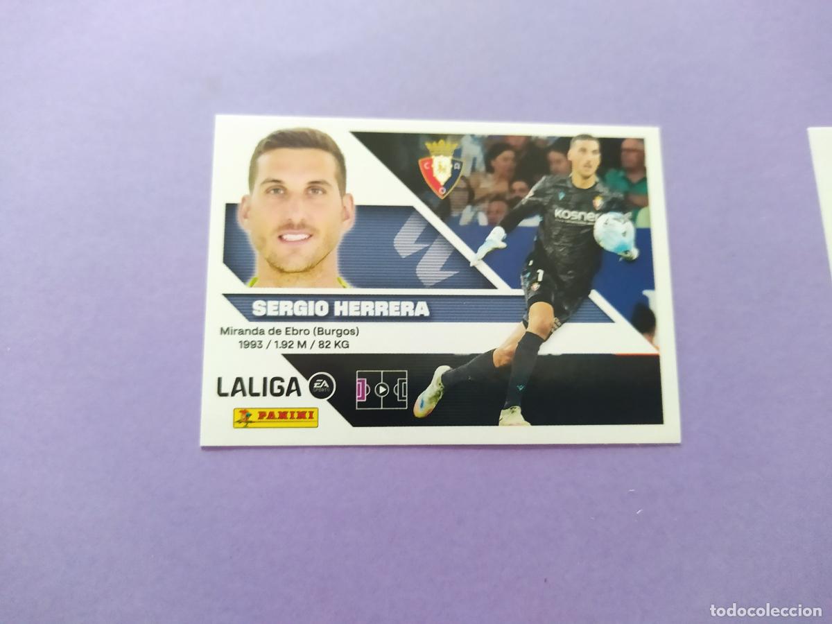 Cromos de f&uacute;tbol: LIGA ESTE 2026 2027 26 27 NUEVO - OSASUNA N&ordm; 3 SERGIO HERRERA