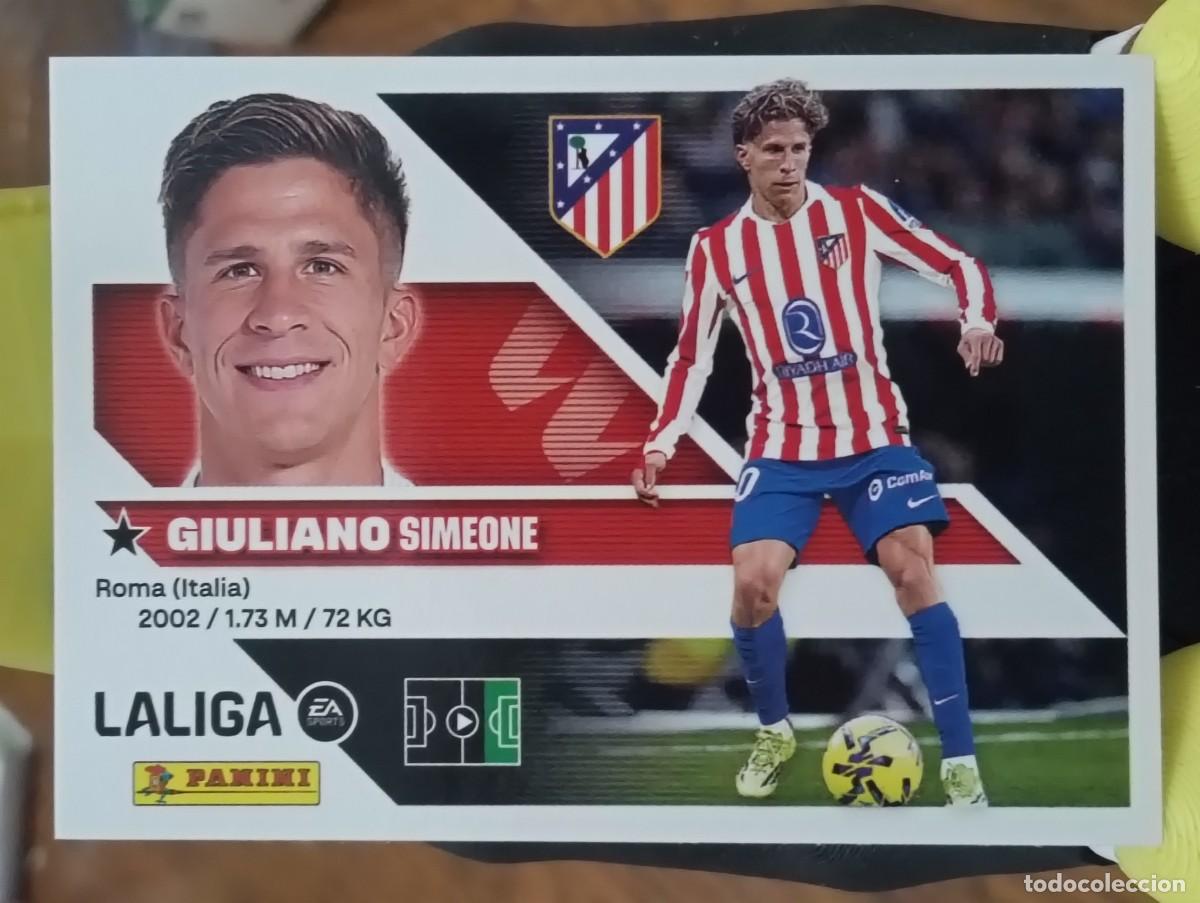 Cromos de f&uacute;tbol: Liga este 26/27 - Giuliano - N&deg; 17 - Atl&eacute;tico de Madrid
