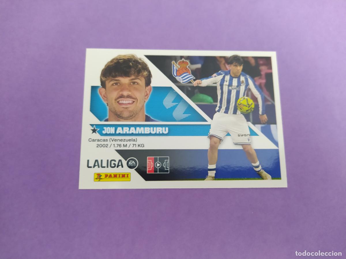 Football Stickers: LIGA ESTE 2026 2027 26 27 NUEVO - REAL SOCIEDAD N&ordm; 5 ARAMBURU