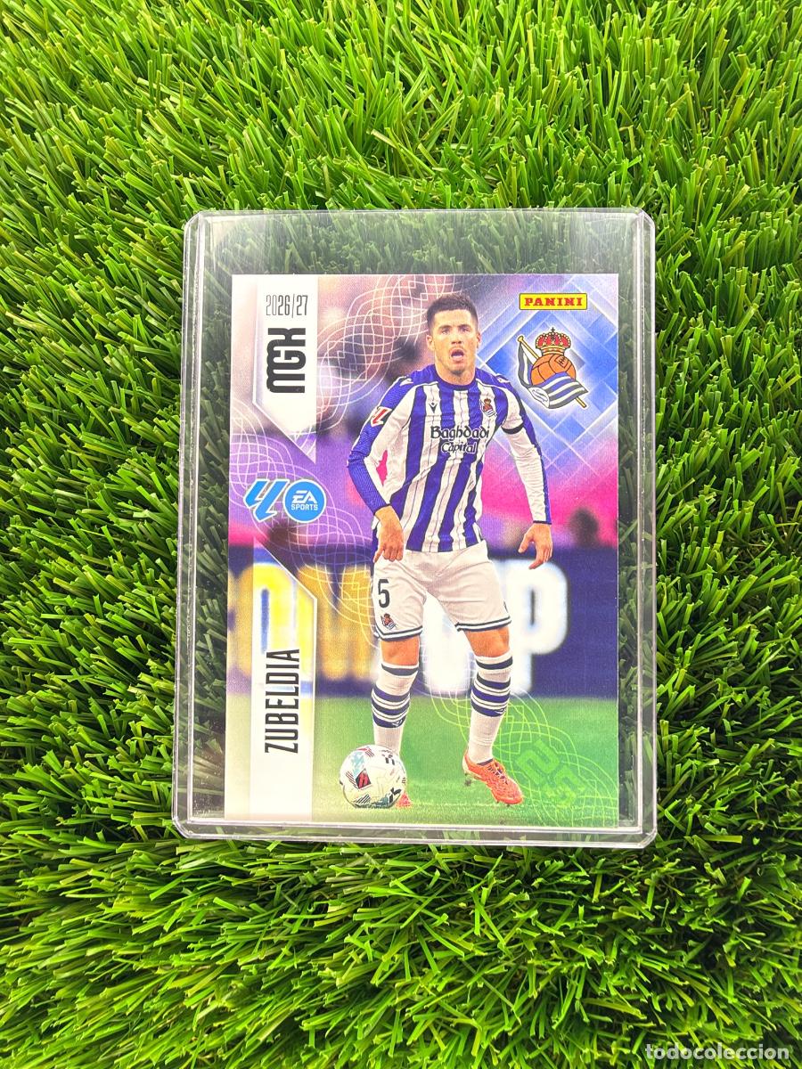 Football Stickers: N&ordm; 312 Zubeldia Real Sociedad Megacracks 26 27
