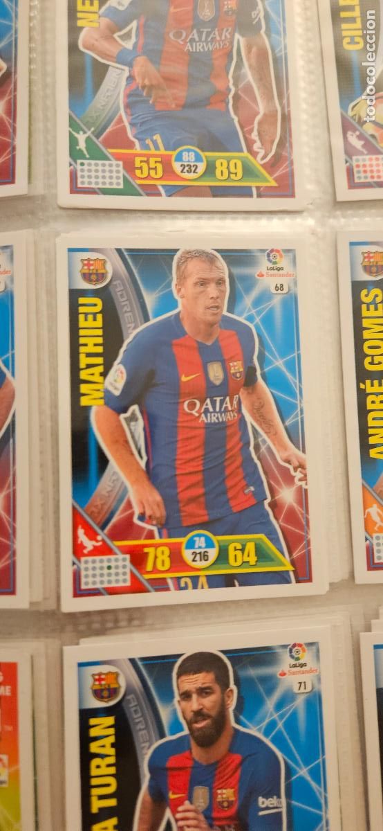 Cartes &agrave; collectionner de Football: 68 J&eacute;r&eacute;my Mathieu FC Barcelona Adrenalyn 2016 2017 16 17 trading card