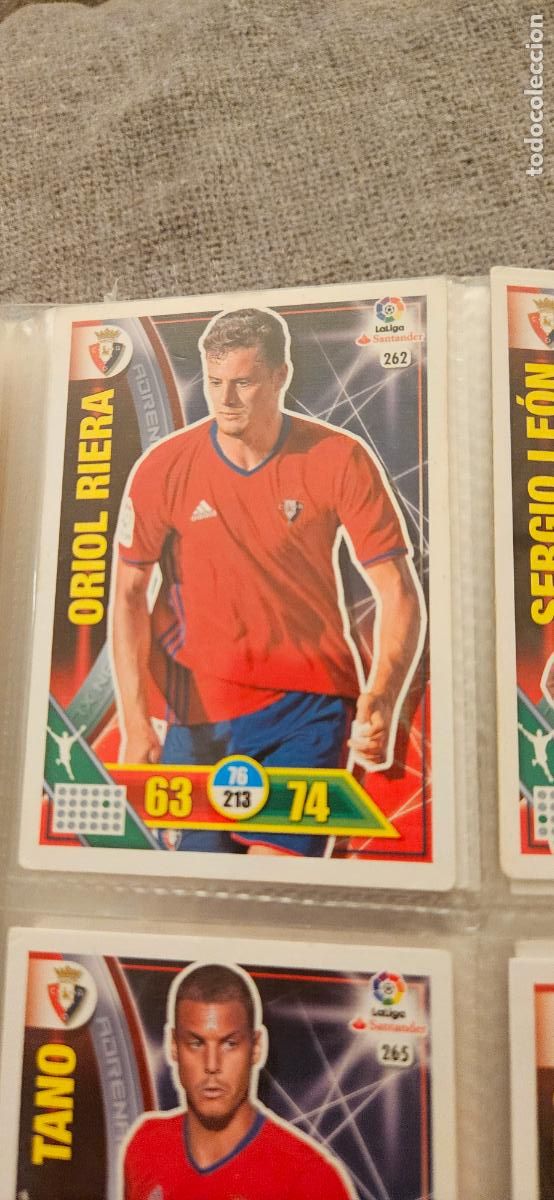 Figurine di Calcio: 262 Oriol Riera Osasuna Adrenalyn 2016 2017 16 17 trading card