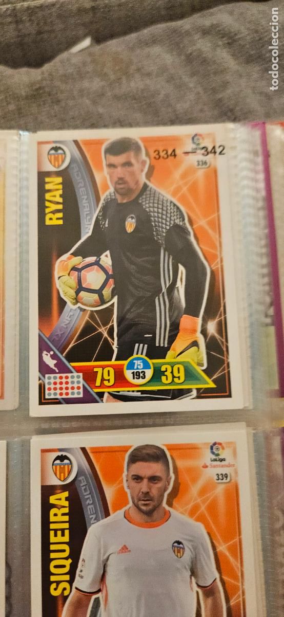 Figurine di Calcio: 336 Mathew Ryan Valencia Adrenalyn 2016 2017 16 17 trading card
