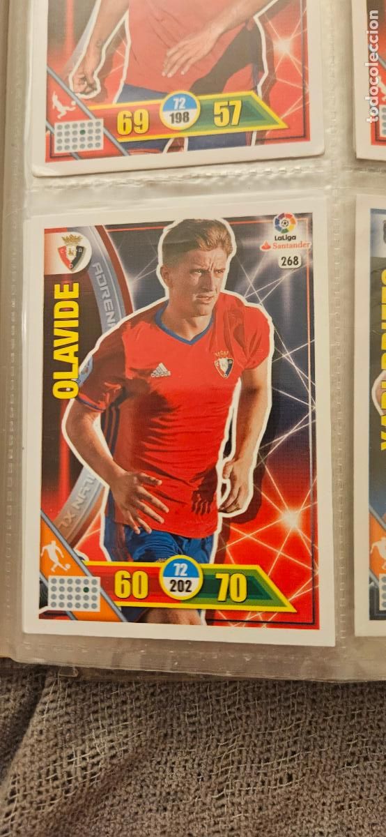 Figurine di Calcio: 268 Olavide Osasuna Adrenalyn 2016 2017 16 17 trading card