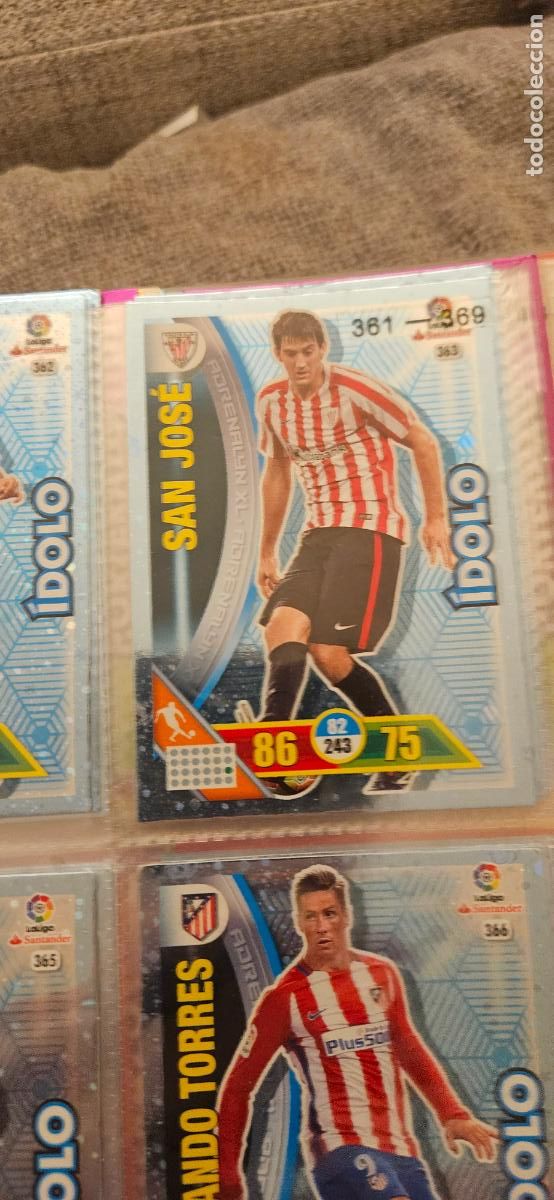 Fu&szlig;ball-Sticker: Mikel San Jos&eacute; - N&ordm; 363 - Athletic Club - &Iacute;dolo - Adrenalyn 2016 2017 17 16