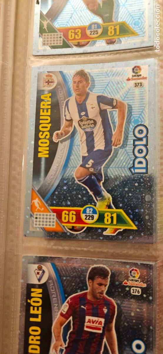 Fu&szlig;ball-Sticker: Pedro Mosquera - N&ordm; 373 - R.C. Deportivo La Coru&ntilde;a - &Iacute;dolo - Adrenalyn 2016 2017 17 16