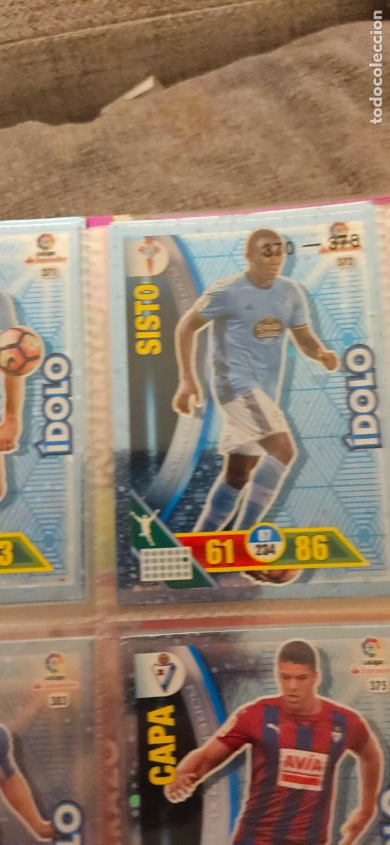 Figurine di Calcio: Pione Sisto - N&ordm; 372 - R.C. Celta - &Iacute;dolo - Adrenalyn 2016 2017 17 16