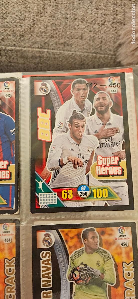 Figurine di Calcio: BBC: Gareth Bale / Karim Benzema / Cristiano Ronaldo - N&ordm; 444 - Real Madrid - Super H&eacute;roes -