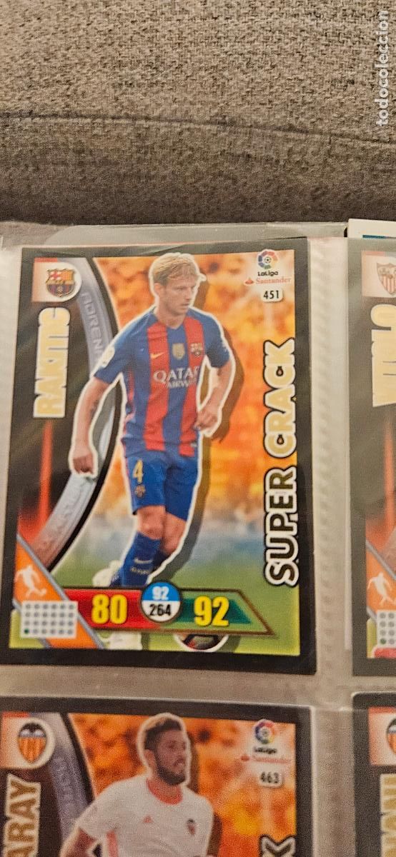 Figurine di Calcio: Ivan Rakiti? - N&ordm; 451 - F.C. Barcelona - Super Crack - Adrenalyn 2016 2017 17 16