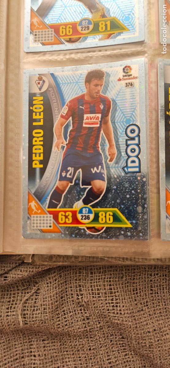 Figurine di Calcio: Pedro Le&oacute;n - N&ordm; 376 - S.D. Eibar - &Iacute;dolo - Adrenalyn 2016 2017 17 16