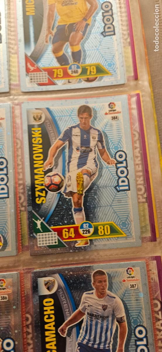 Cromos de f&uacute;tbol: Alexander Szymanowski - N&ordm; 384 - C.D. Legan&eacute;s - &Iacute;dolo - Adrenalyn 2016 2017 17 16