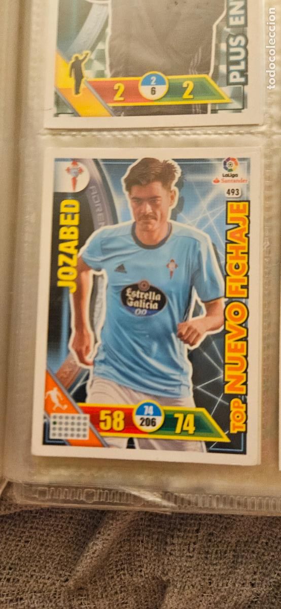 Cartes &agrave; collectionner de Football: Jozabed - N&ordm; 493 - R.C. Celta - Top Nuevo Fichaje - Adrenalyn 2016 2017 17 16