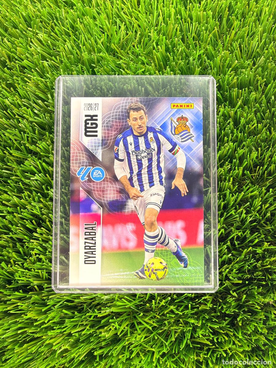 Cromos de f&uacute;tbol: N&ordm; 324 Oyarz&aacute;bal Real Sociedad Megacracks 26 27
