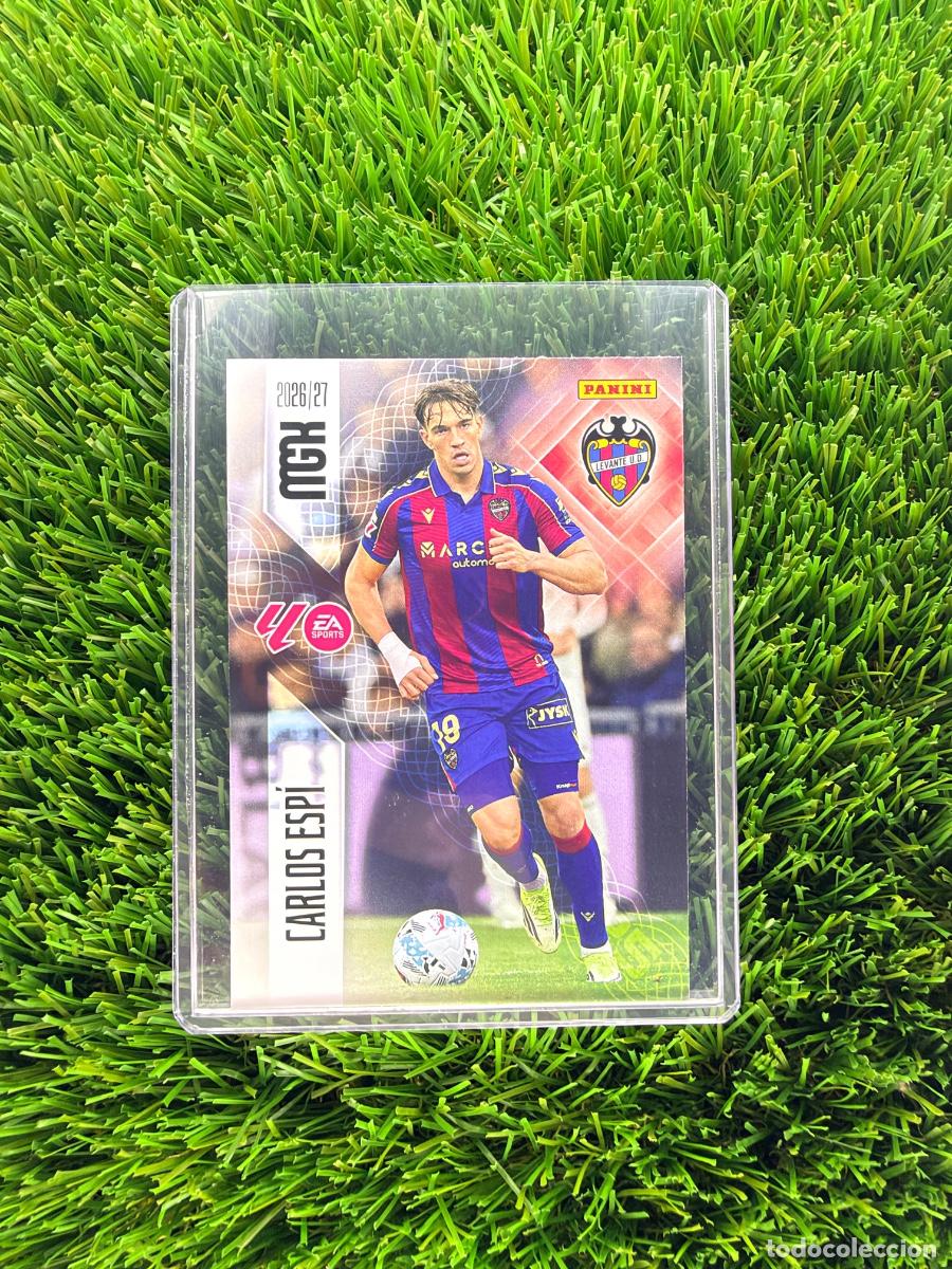Cromos de f&uacute;tbol: N&ordm; 215 Carlos Esp&iacute; Levante UD Megacracks 26 27