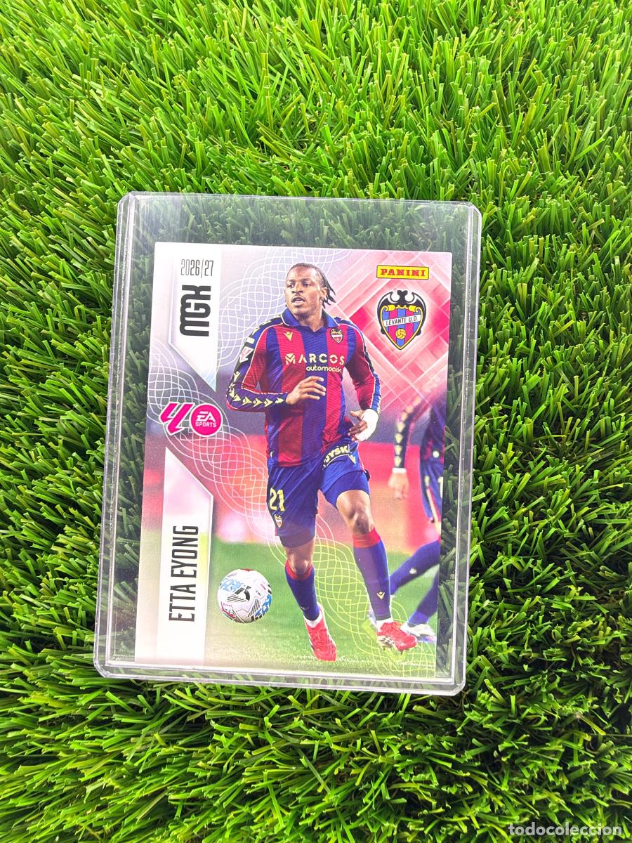 Cromos de f&uacute;tbol: N&ordm; 216 Etta Eyong Levante UD Megacracks 26 27