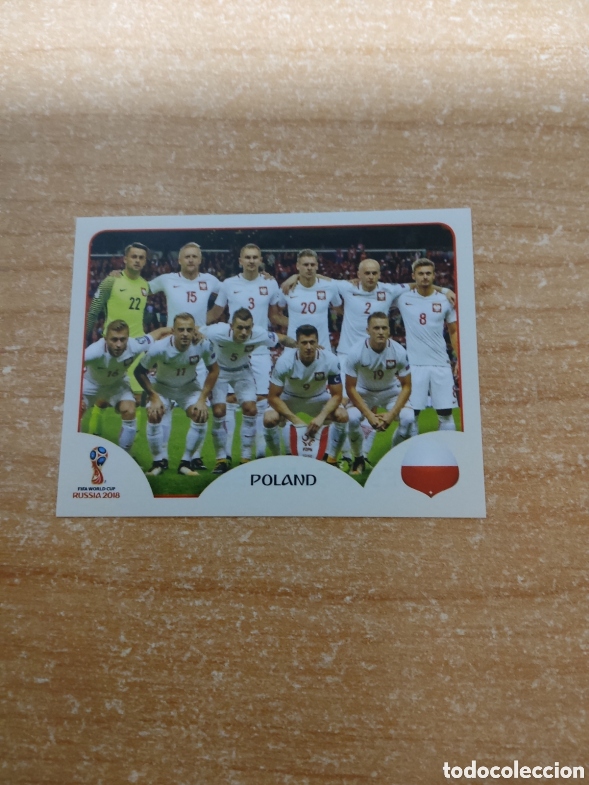 Cromos de f&uacute;tbol: 593 PLANTILLA POLONIA MUNDIAL 2018 RUSSIA