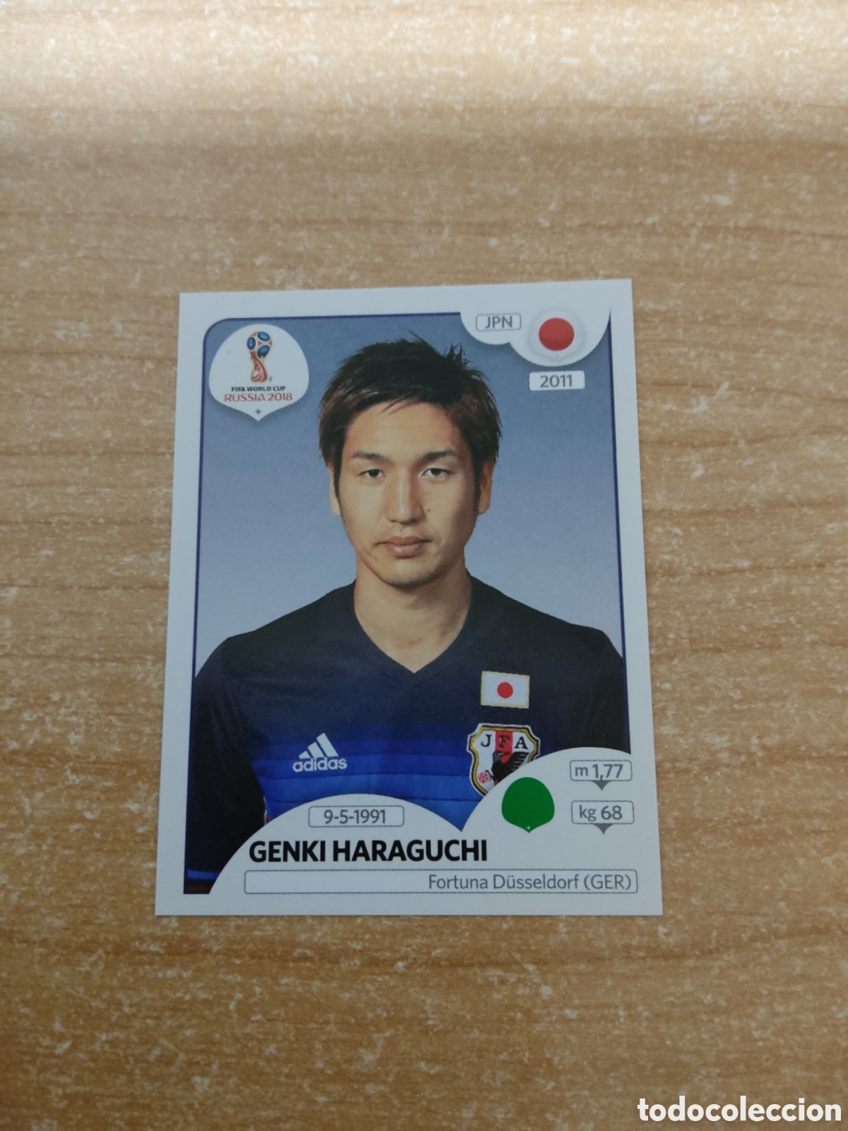 Cromos de f&uacute;tbol: 668 GENKI HARAGUCHI JAPON MUNDIAL 2018 RUSSIA