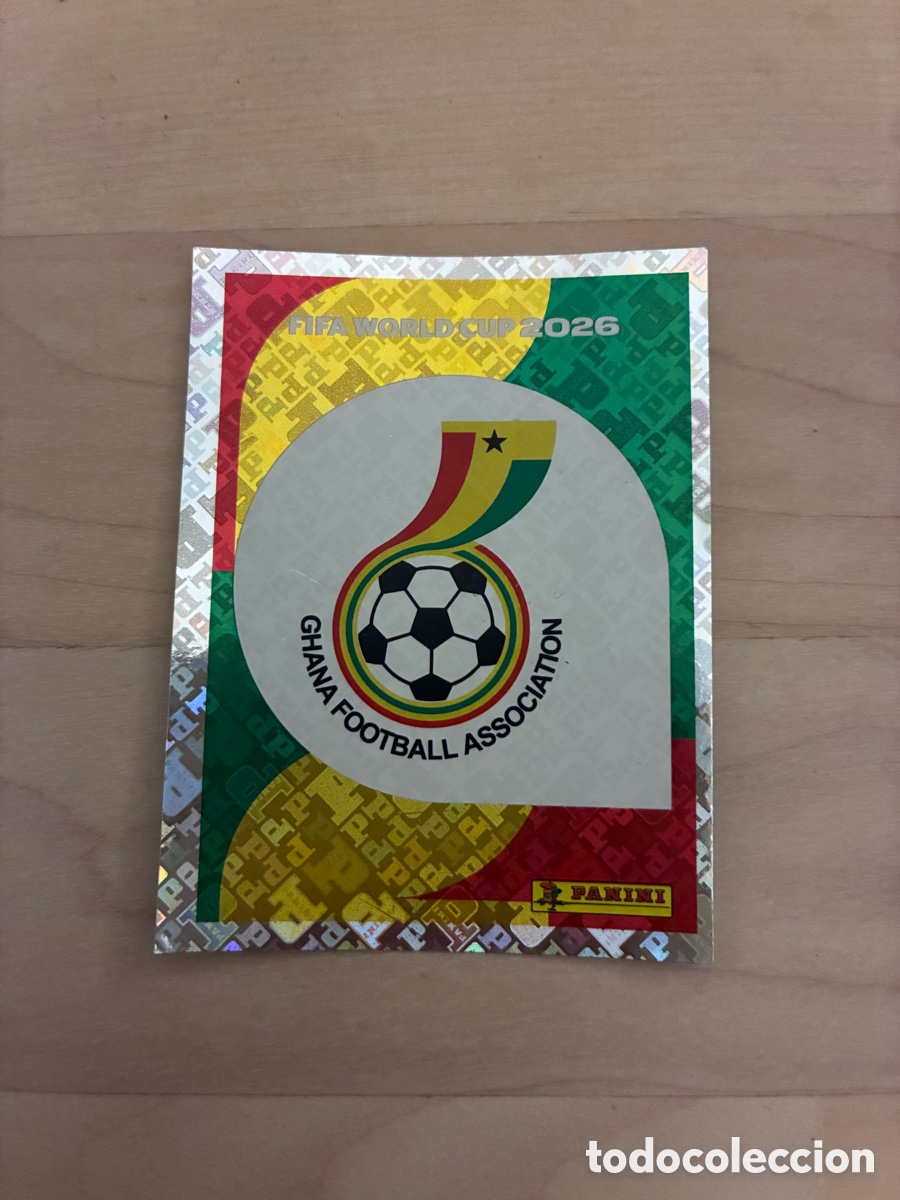 Cromos de f&uacute;tbol: Cromo Mundial 2026 GHA 1