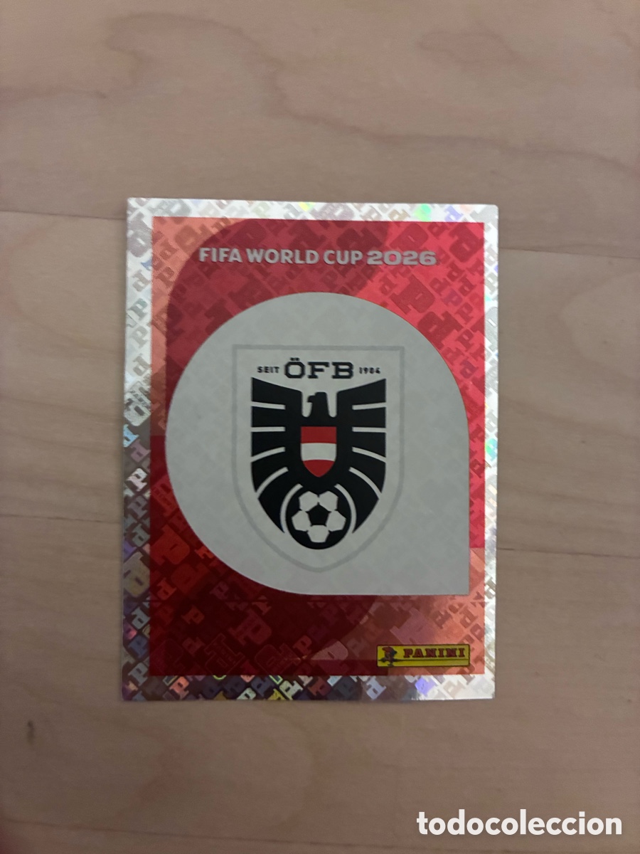 Cromos de f&uacute;tbol: Cromo Mundial 2026 AUT 1