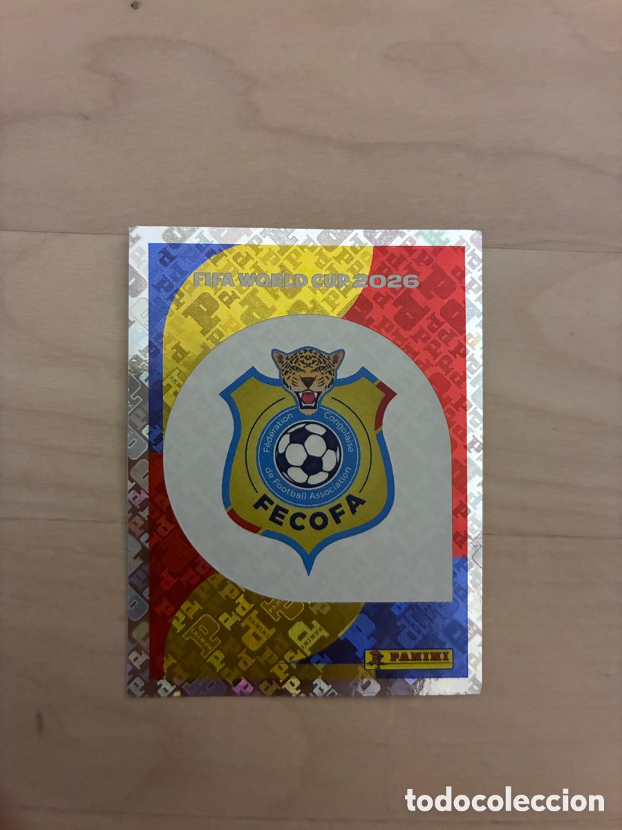 Cromos de f&uacute;tbol: Cromo Mundial 2026 COD 1