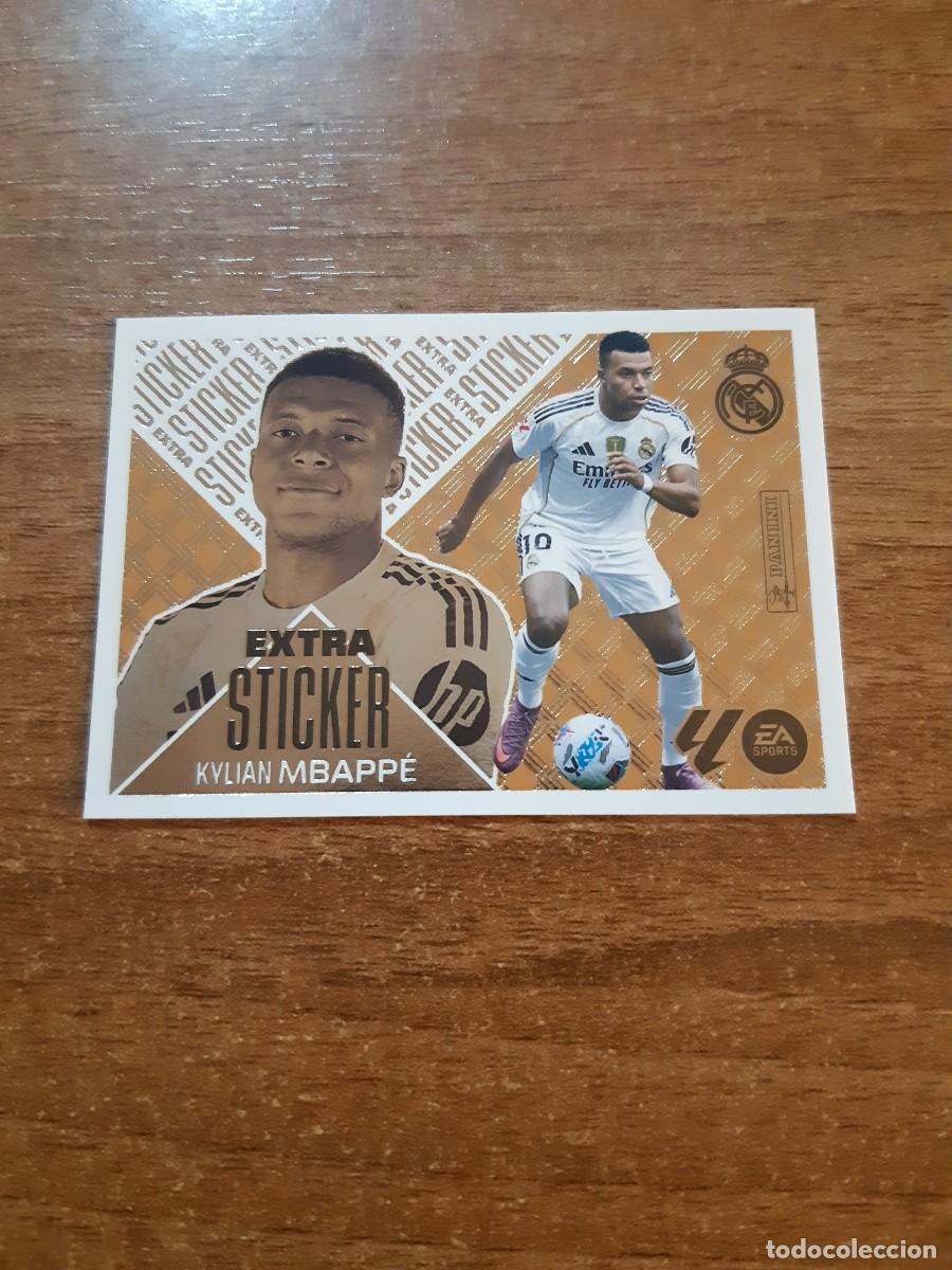 Cromos de f&uacute;tbol: MBAPP&Eacute; REAL MADRID EXTRA STICKER BRONCE LIGA 26-27 ESTE 2026 2027 PANINI. NUEVO