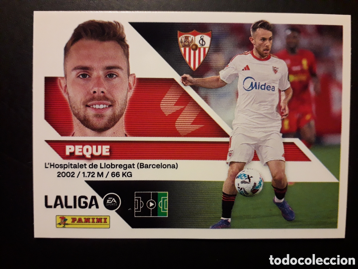 Cromos de f&uacute;tbol: PEQUE SEVILLA N&deg; 17 ED ESTE 2026 2027 26 27 SIN PEGAR PEDIDO M&Iacute;NIMO 3&euro;