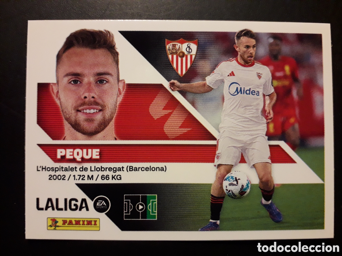 Cromos de f&uacute;tbol: PEQUE SEVILLA N&deg; 17 ED ESTE 2026 2027 26 27 SIN PEGAR PEDIDO M&Iacute;NIMO 3&euro;