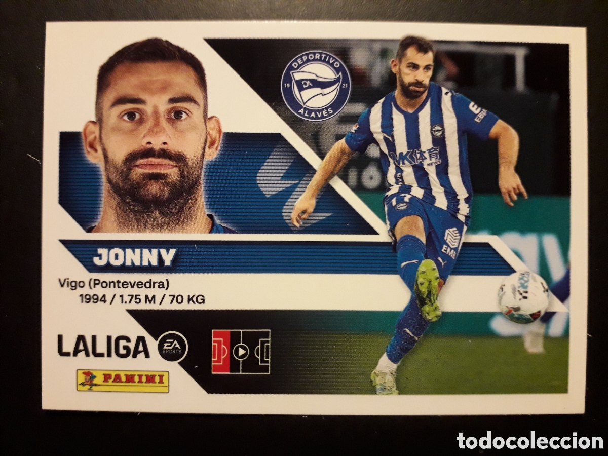 Cromos de f&uacute;tbol: JONNY ALAV&Eacute;S N&deg; 5 ED ESTE 2026 2027 26 27 SIN PEGAR PEDIDO M&Iacute;NIMO 3&euro;