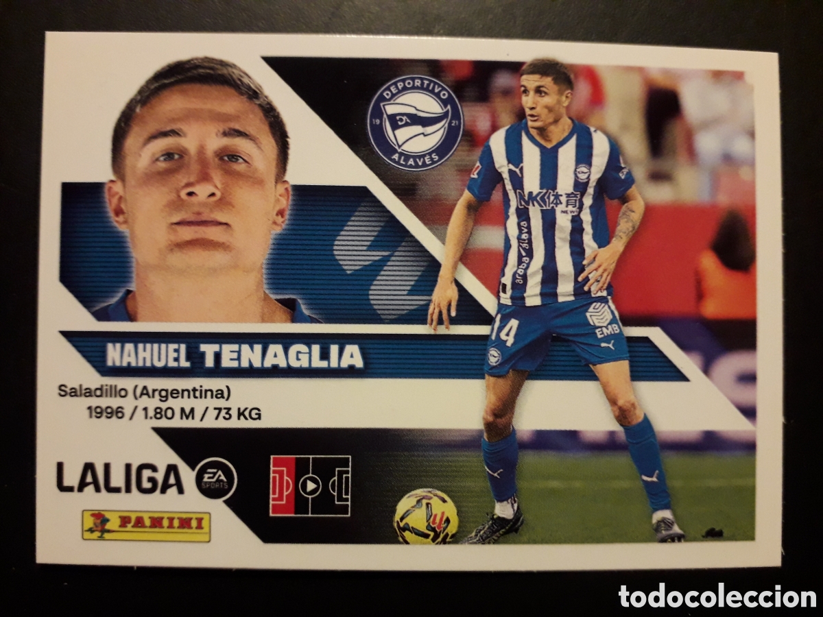 Cromos de f&uacute;tbol: TENAGLIA ALAV&Eacute;S N&deg; 7 ED ESTE 2026 2027 26 27 SIN PEGAR PEDIDO M&Iacute;NIMO 3&euro;