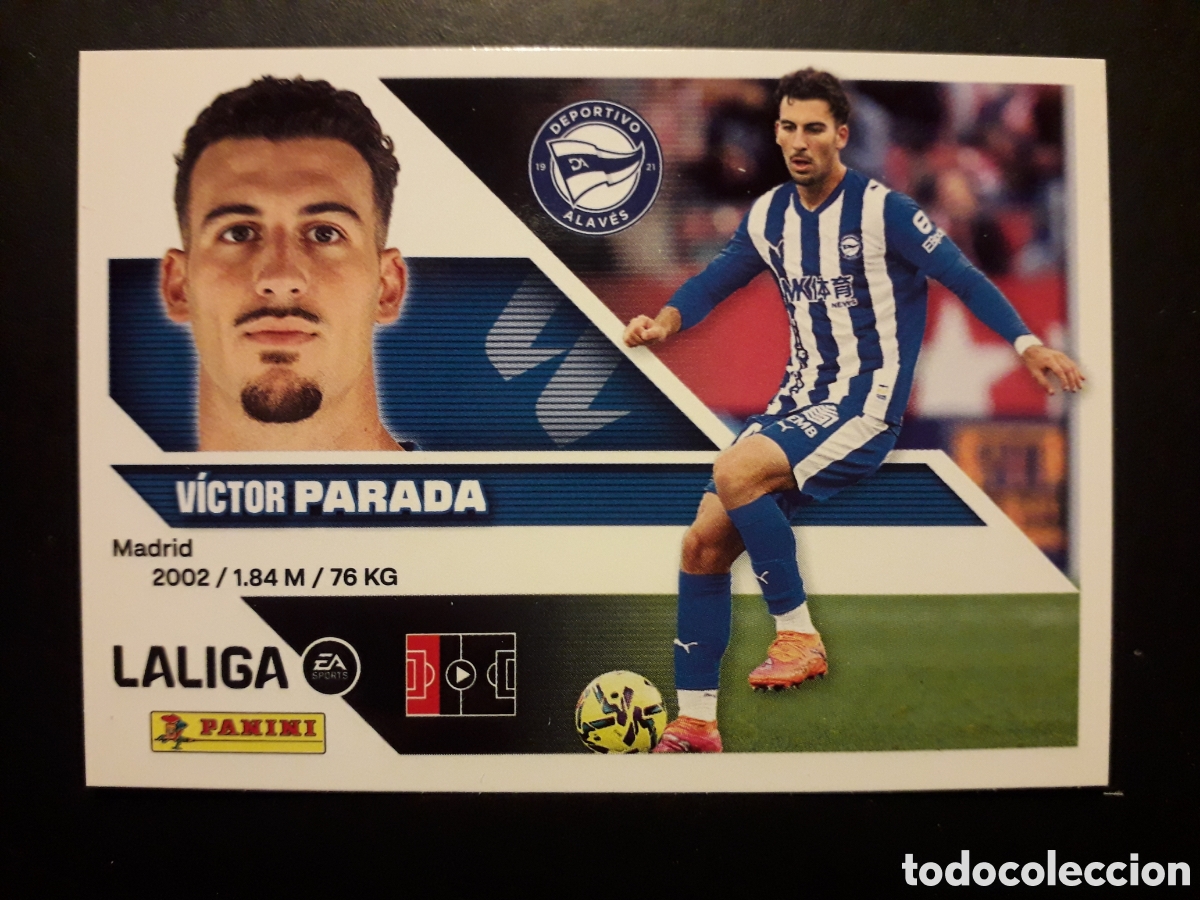 Cromos de f&uacute;tbol: PARADA ALAV&Eacute;S N&deg; 8 ED ESTE 2026 2027 26 27 SIN PEGAR PEDIDO M&Iacute;NIMO 3&euro;