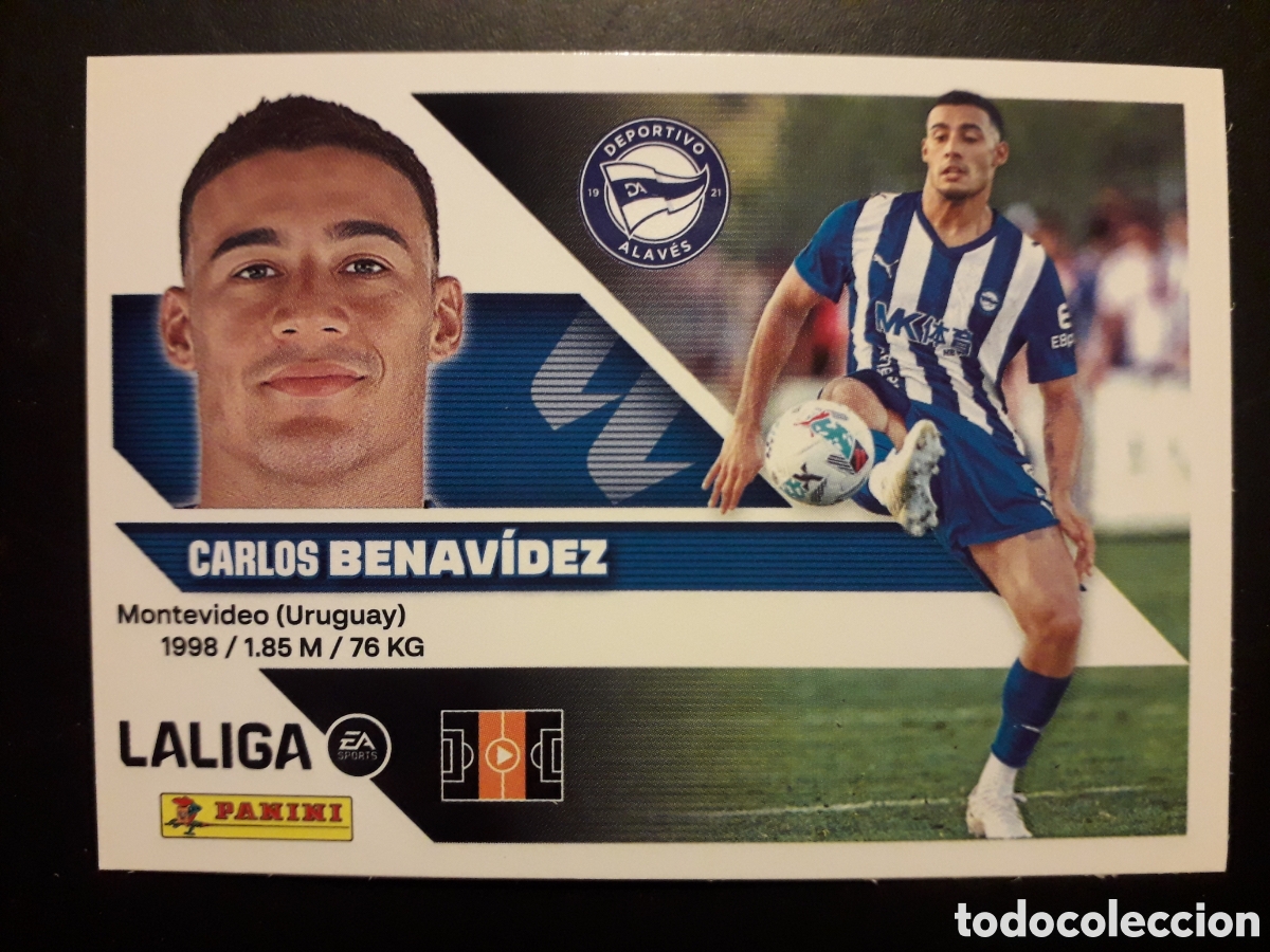 Cromos de f&uacute;tbol: BENAV&Iacute;DEZ ALAV&Eacute;S N&deg; 11 ED ESTE 2026 2027 26 27 SIN PEGAR PEDIDO M&Iacute;NIMO 3&euro;