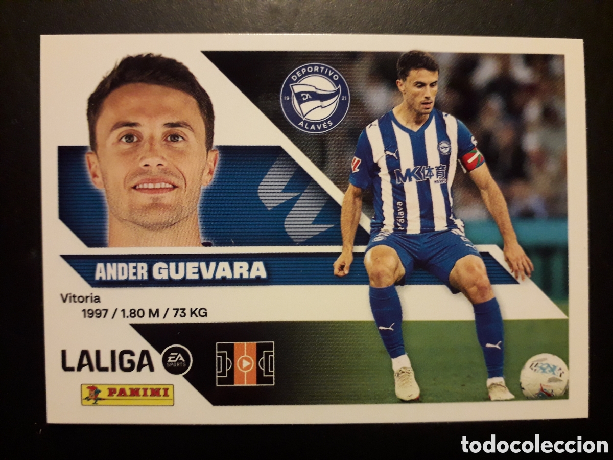 Cromos de f&uacute;tbol: GUEVARA ALAV&Eacute;S N&deg; 13 ED ESTE 2026 2027 26 27 SIN PEGAR PEDIDO M&Iacute;NIMO 3&euro;