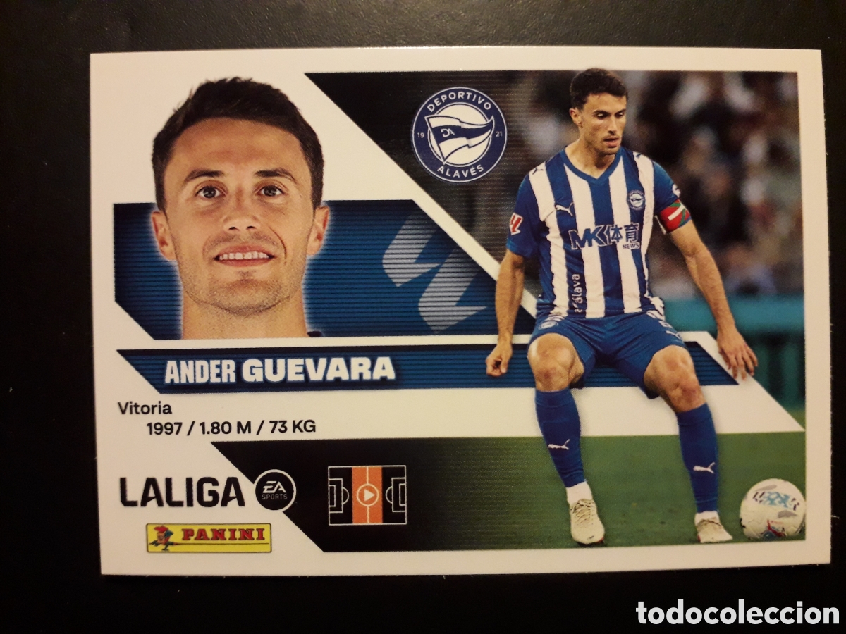 Cromos de f&uacute;tbol: GUEVARA ALAV&Eacute;S N&deg; 13 ED ESTE 2026 2027 26 27 SIN PEGAR PEDIDO M&Iacute;NIMO 3&euro;