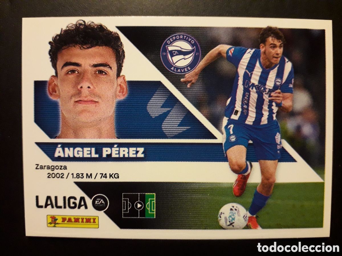 Cromos de f&uacute;tbol: &Aacute;NGEL P&Eacute;REZ ALAV&Eacute;S N&deg; 17 ED ESTE 2026 2027 26 27 SIN PEGAR PEDIDO M&Iacute;NIMO 3&euro;