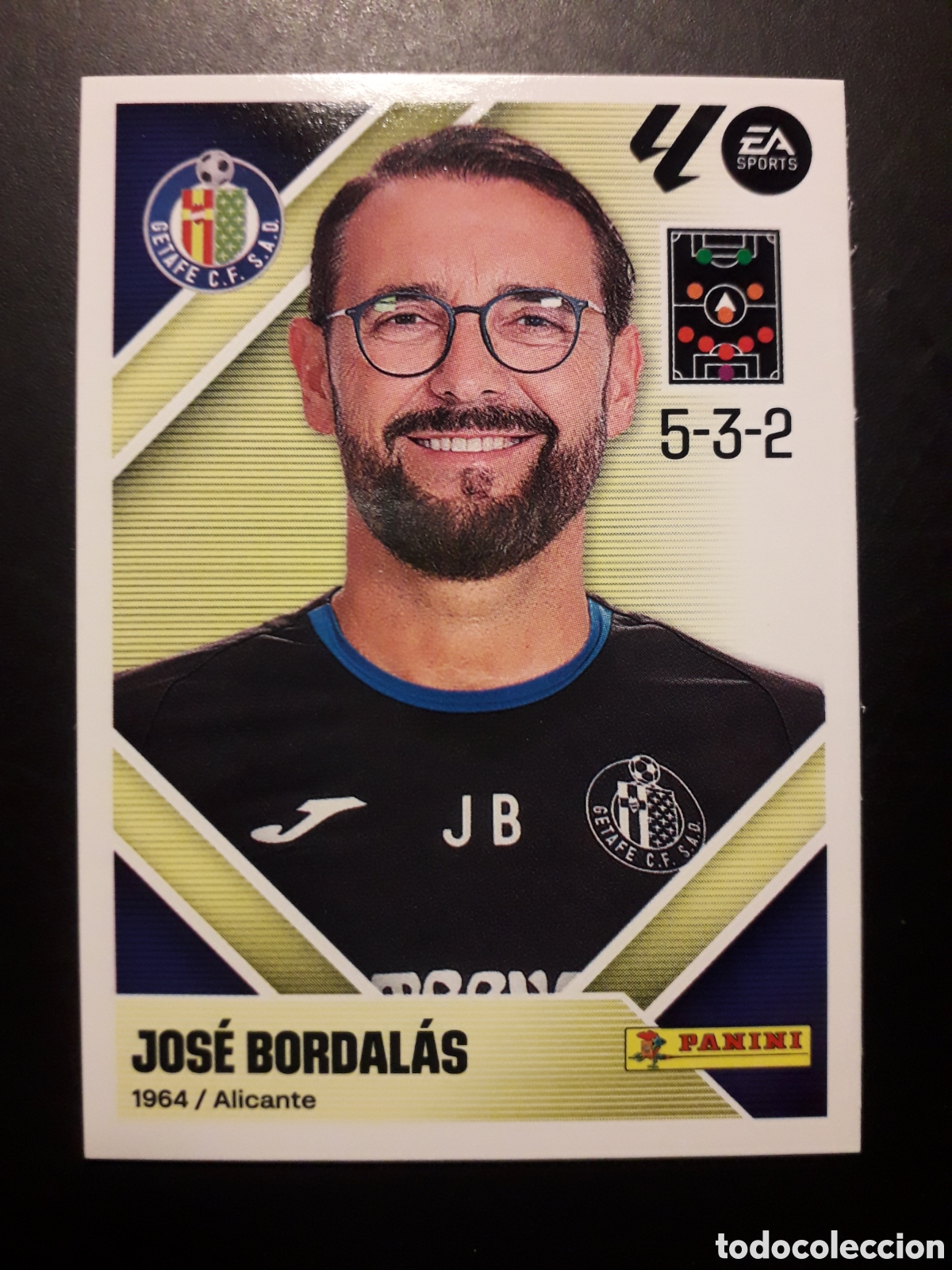 Cromos de f&uacute;tbol: JOS&Eacute; BORDAL&Aacute;S GETAFE N&deg; 2 ED ESTE 2026 2027 26 27 SIN PEGAR PEDIDO M&Iacute;NIMO 3&euro;