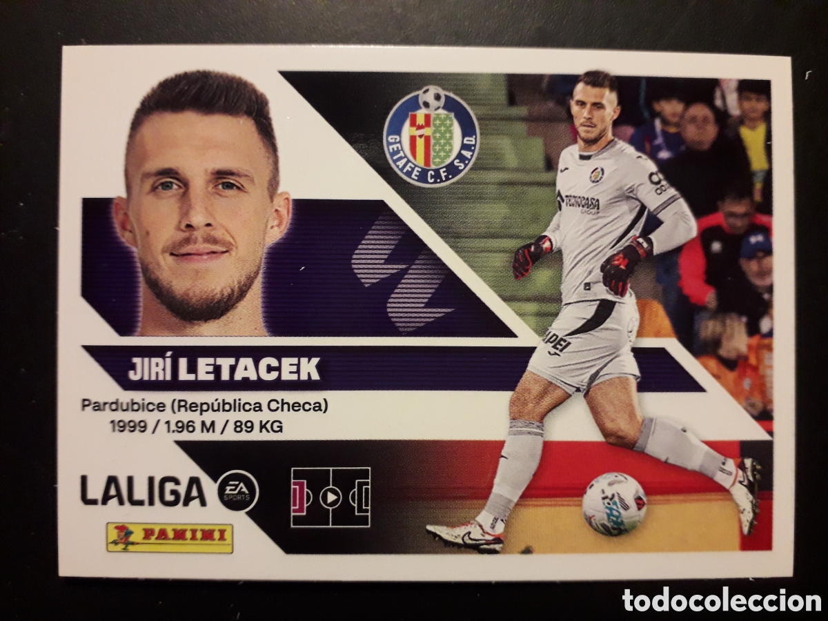 Cromos de f&uacute;tbol: LATACEK GETAFE N&deg; 4 ED ESTE 2026 2027 26 27 SIN PEGAR PEDIDO M&Iacute;NIMO 3&euro;