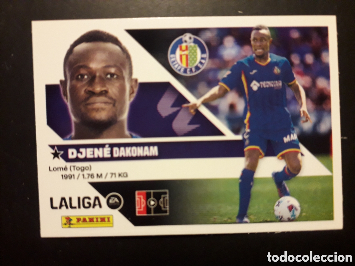 Cromos de f&uacute;tbol: DJEN&Eacute; GETAFE N&deg; 6 ED ESTE 2026 2027 26 27 SIN PEGAR PEDIDO M&Iacute;NIMO 3&euro;