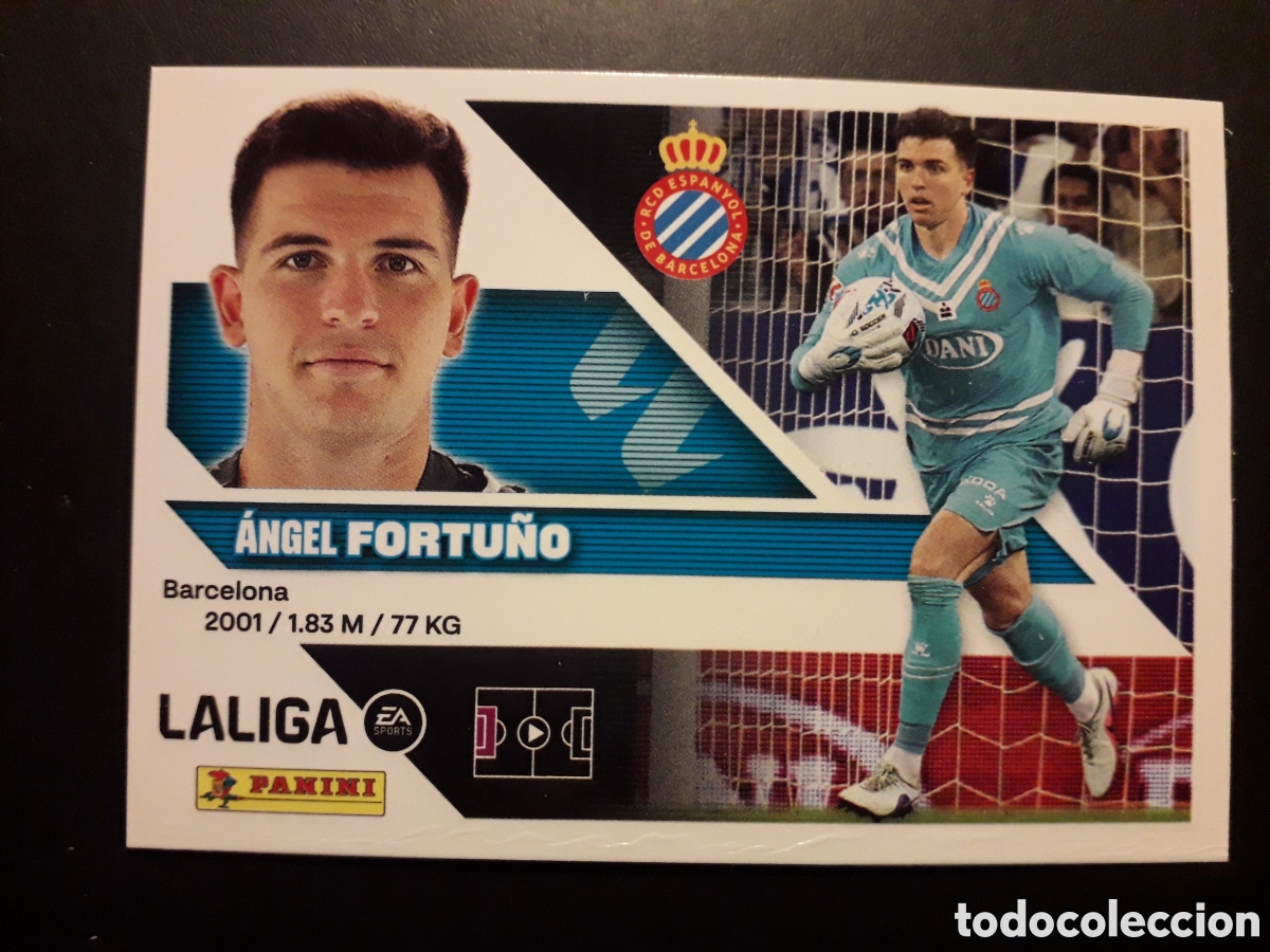 Cromos de f&uacute;tbol: FORTU&Ntilde;O RCD ESPA&Ntilde;OL/ESPANYOL N&deg; 4 ED ESTE 2026 2027 26 27 SIN PEGAR PEDIDO M&Iacute;NIMO 3&euro;