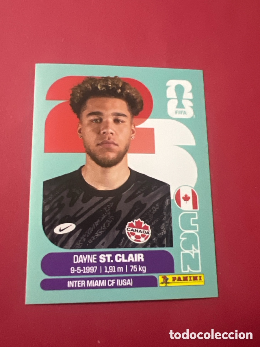 Cromos de f&uacute;tbol: C3233. Canada numero 2 cromo panini Mundial Fifa World Cup 2026