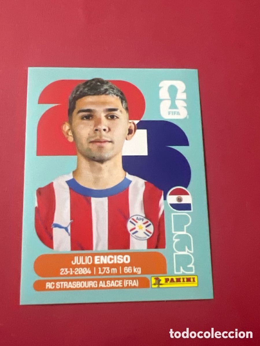 Cromos de f&uacute;tbol: C3286. CROMO FIFA WORLD CUP 2026. PANINI. JULIO ENCISO. PAR 15