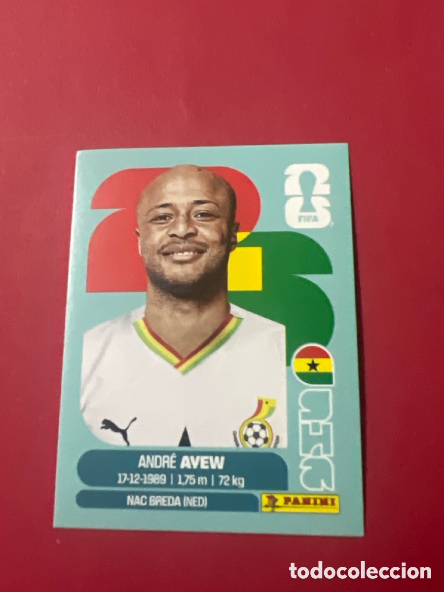 Cromos de f&uacute;tbol: C3302. GHA17 GHA 17 Andr&eacute; Ayew Ghana Sticker Cromo FIFA World Cup 2026 26 Panini Mundial