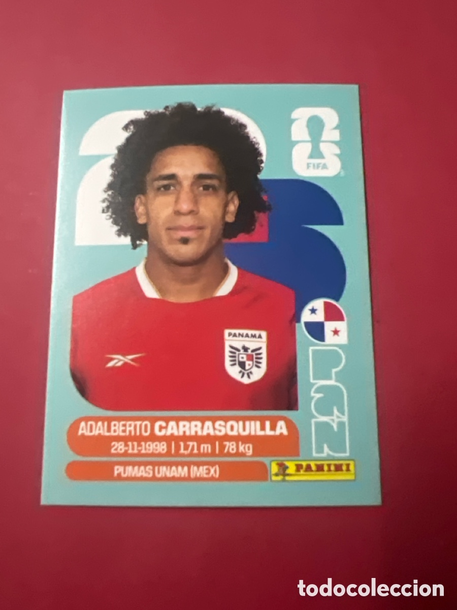 Cromos de f&uacute;tbol: C3315. Carrasquilla Panam&aacute; PAN 12 Sticker Mundial 2026 FIFA World Cup / Sin pegar