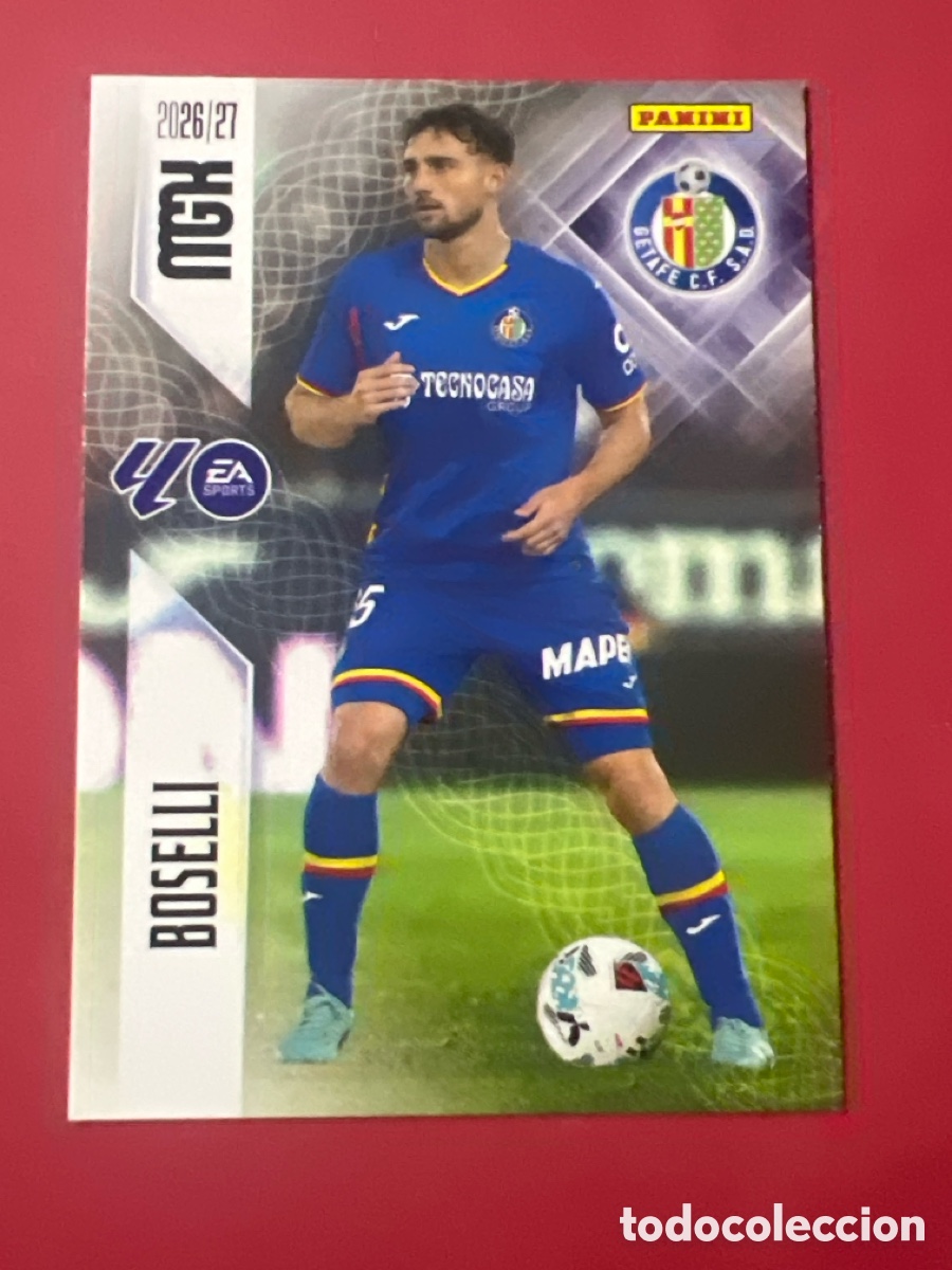 Cromos de f&uacute;tbol: C3324. 186 BOSELLI (Getafe) - Panini MGK LaLiga 2026-27