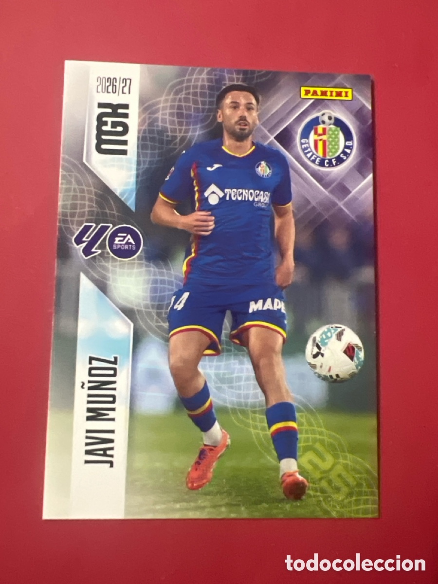 Cromos de f&uacute;tbol: C3328. 191 JAVI MU&Ntilde;OZ (Getafe) - Panini MGK LaLiga 2026-27