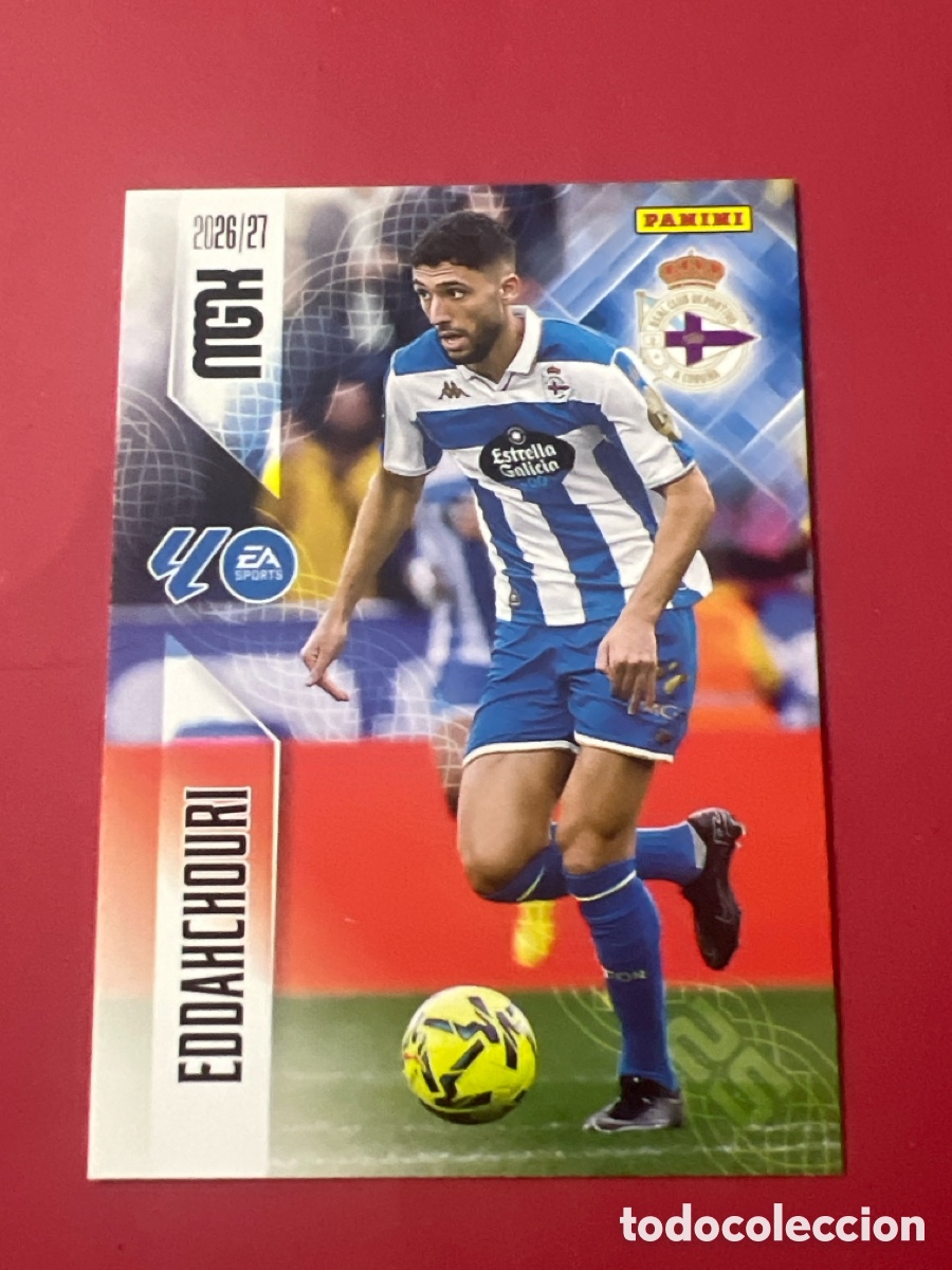 Cromos de f&uacute;tbol: C3330. 143 EDDAHCHOURI (Deportivo) - Panini MGK LaLiga 2026-27