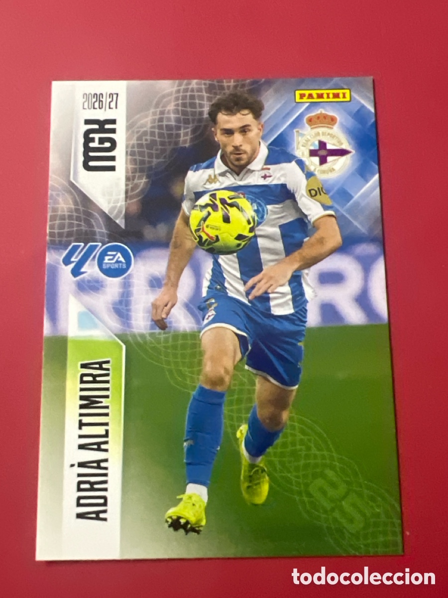 Cromos de f&uacute;tbol: C3331. MGK 2026 2027 26 27 PANINI ADRI&Aacute; ALTIMIRA DEPORTIVO DE LA CORU&Ntilde;A 130