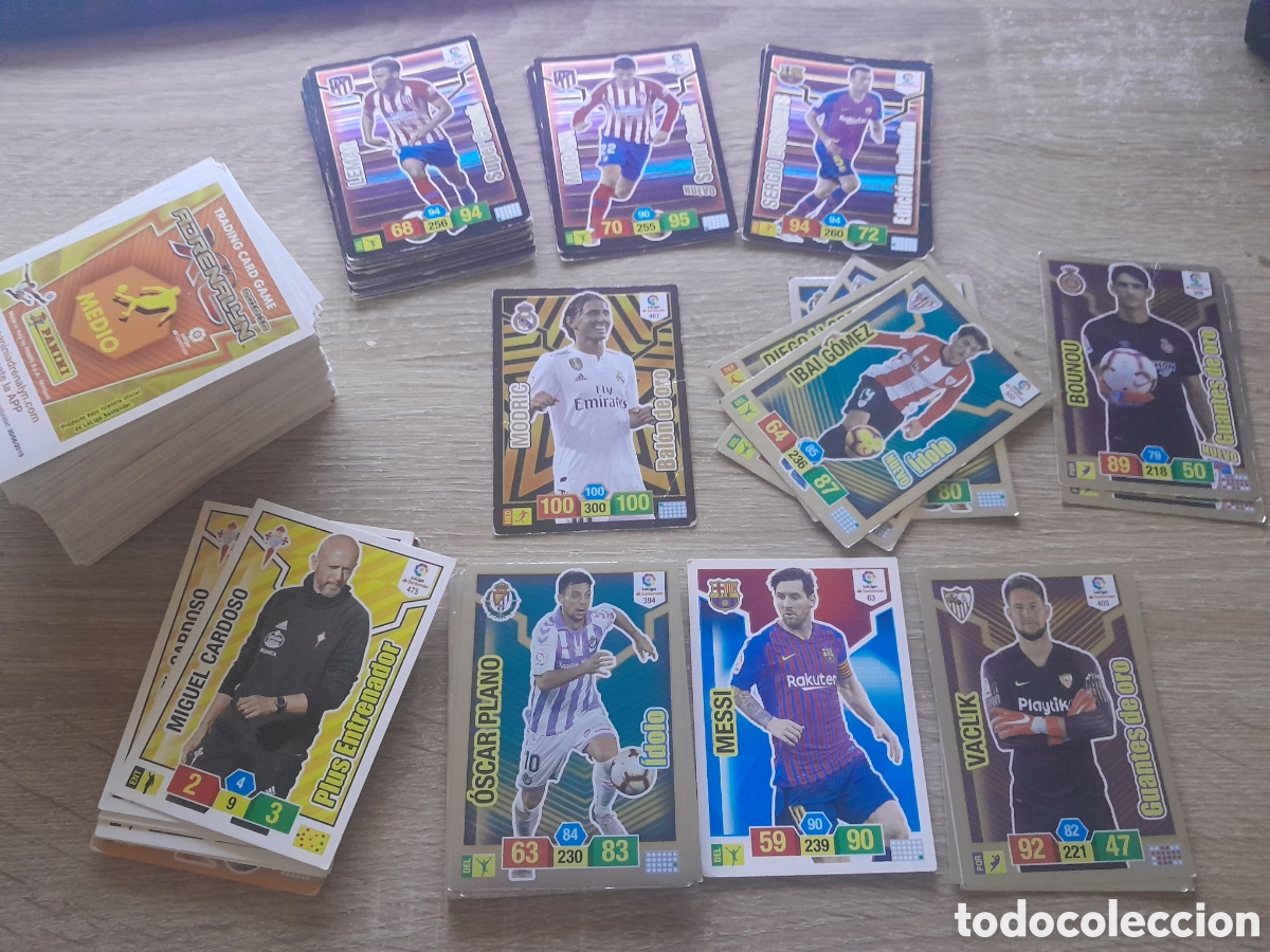 Cromos de f&uacute;tbol: lote 188 cromos adrenalyn xl 2018 2019 muchos especiales y 1 messi